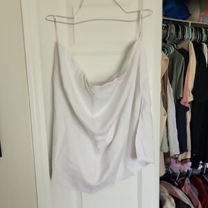 Eloquii White Camisole Top
